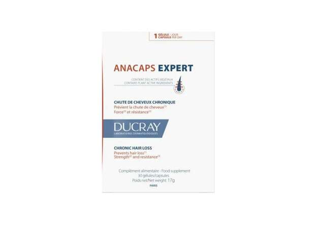 Ducray Anacaps Expert Συμπληρωμα Διατροφης Για Χρονια Τριχοπτωση 30Caps