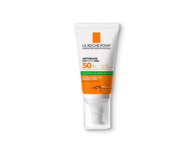 La Roche-Posay Anthelios UVMUNE 400 Gel Creme Oil Control SPF50+ Αντιηλιακή Κρέμα με Μη Λιπαρή Υφή 50ml