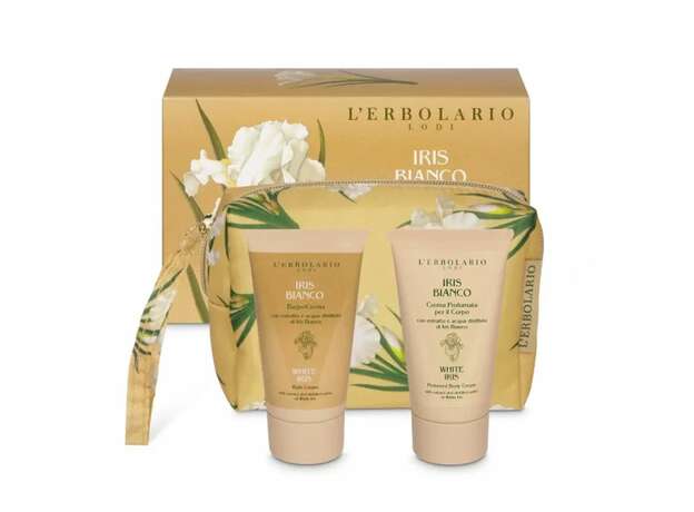 L' Erbolario Promo Iris Bianco Beauty Pochette Bud Αρωματική Κρέμα Σώματος 75ml & Κρέμα Καθαρισμού Σώματος 75ml