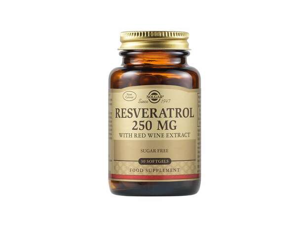 Solgar Resveratrol 250mg 30vcap