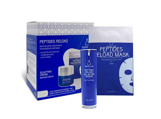 Youth Lab PROMO PACK Peptides Reload Sculpting Cream 50ml, All-in-One Serum 30ml & Υφασμάτινη Μάσκα Προσώπου 1τμχ