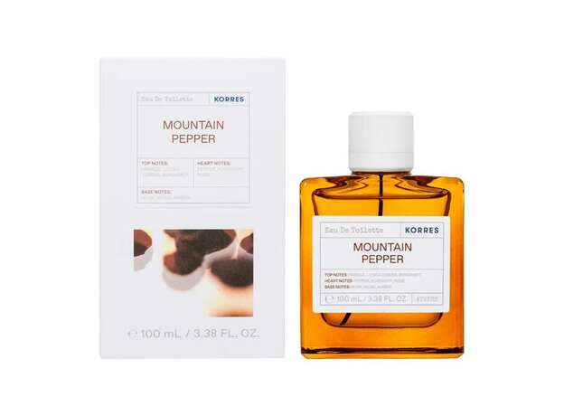 Korres Mountain Pepper Eau De Toilette 100ml