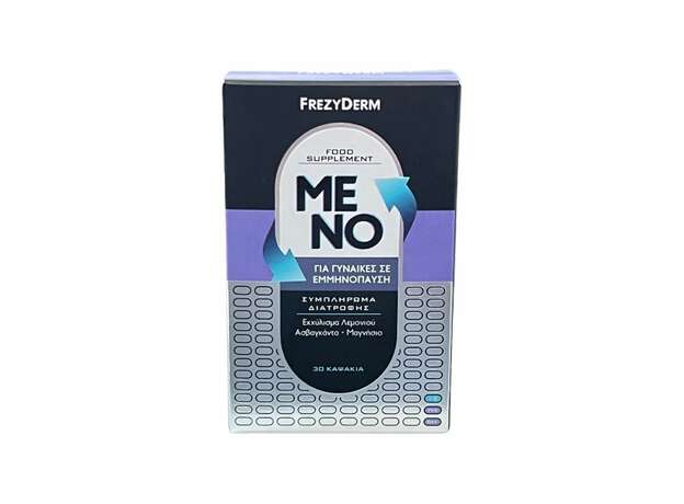 Frezyderm Meno Συμπλήρωμα Διατροφής Για Γυναίκες Στην Εμμηνόπαυση, 30caps