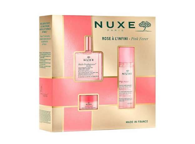 Nuxe XMAS Promo με Huile Prodigieuse Florale Ξηρό Λάδι για Πρόσωπο, Σώμα & Μαλλιά, 50ml, Very Rose 3-in-1 Soothing Micellar Water Μικυλλιακό Νερό Καθαρισμού για Πρόσωπο & Μάτια, 100ml & Very Rose Lip Balm Βάλσαμο Χειλιών, 15gr, 1σετ