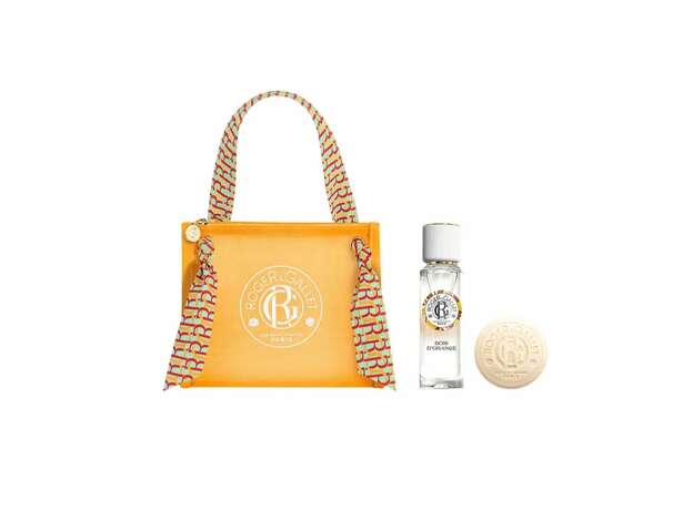 Roger & Gallet Set Bois d'Orange Wellbeing Fragrant Water 30ml & Bois D'Orange Beneficial Soap 50g