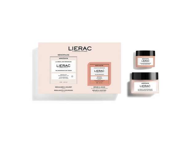 Lierac Set Arkeskin La Creme Jour Menopause Κρέμα Ημέρας στην Εμμηνόπαυση 50ml + Lierac Body Nutri Βάλσαμο Επανόρθωσης SOS 30ml