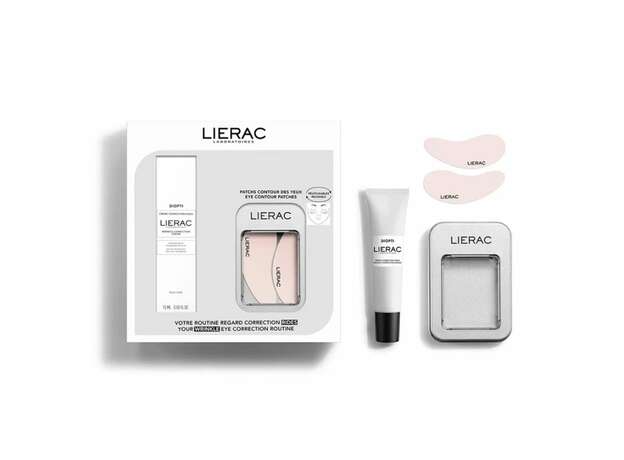 Lierac Set Dioptiride Creme Κρέμα Filler για τη διόρθωση των Ρυτίδων 15ml + Επαναχρησιμοποιούμενα Patches για τα μάτια