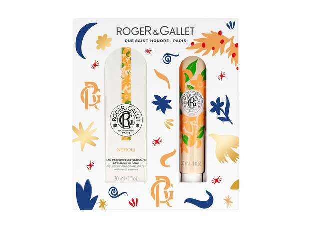 ROGER & GALLET Neroli Beneficial Water and Hydration Giftboxes Beneficial Perfumed Water 30ml Free Hands Cream 30ml