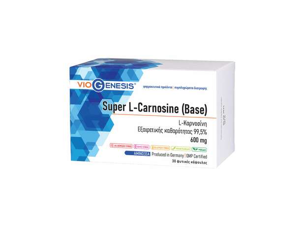 VioGenesis Super L-Carnosine [BASE] 600 mg 30 caps