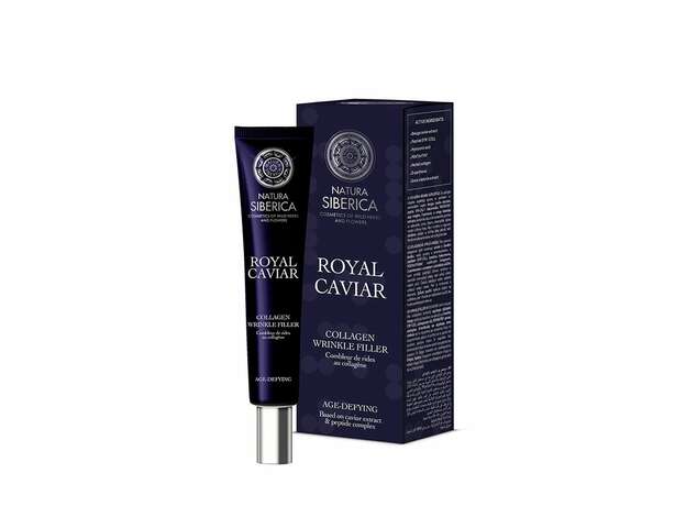 Natura Siberica Royal Caviar Filler με σύμπλεγμα πεπτιδίων & φυτικό κολλαγόνο, 40ml