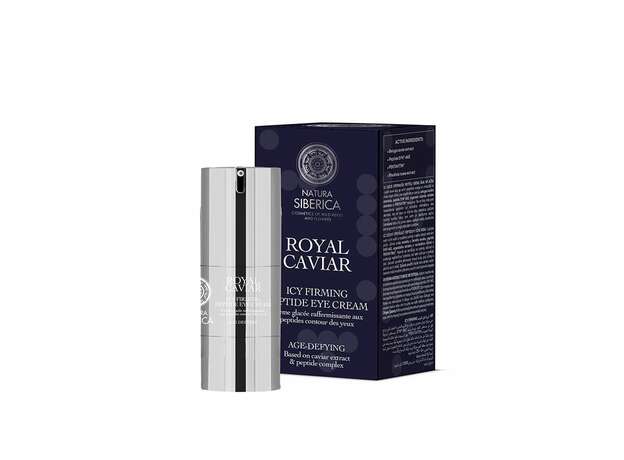 Natura Siberica Royal Caviar Κρέμα ματιών με σύμπλεγμα πεπτιδίων για Botox effect, 15ml