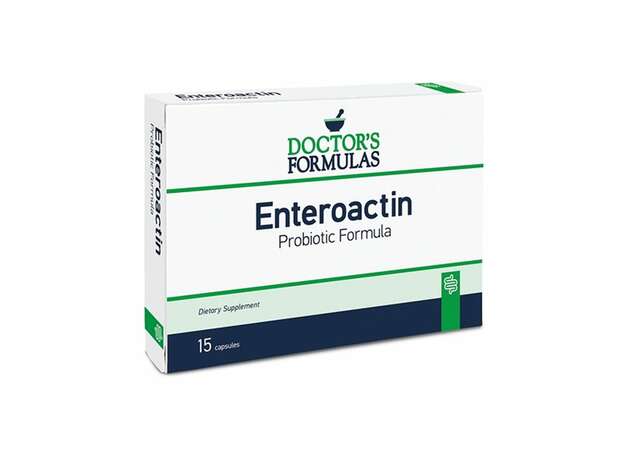 Doctor's Formula Enteroactin (Φόρμουλα Προβιοτικών) 15 Κάψουλες