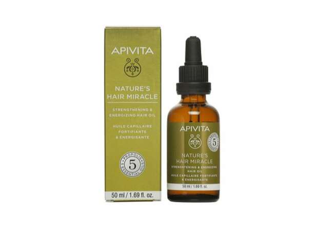 Apivita Hair Miracle Oil Λάδι Ενδυνάμωσης με Πρόπολη & 5 Αιθέρια Έλαια 50ml