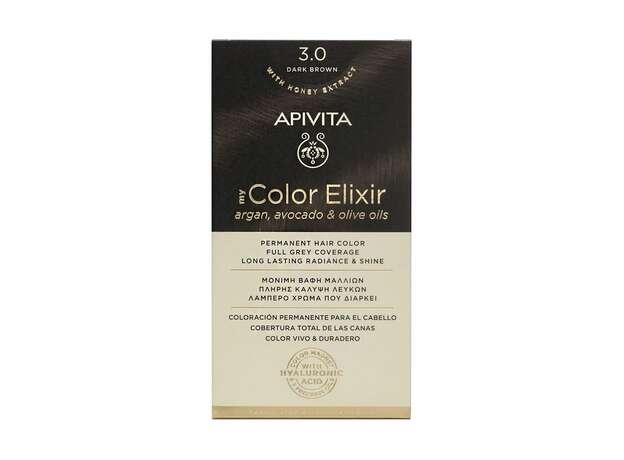 Apivita My Color Elixir Βαφή Μαλλιών 3.0 Καστανό Σκούρο 125ml