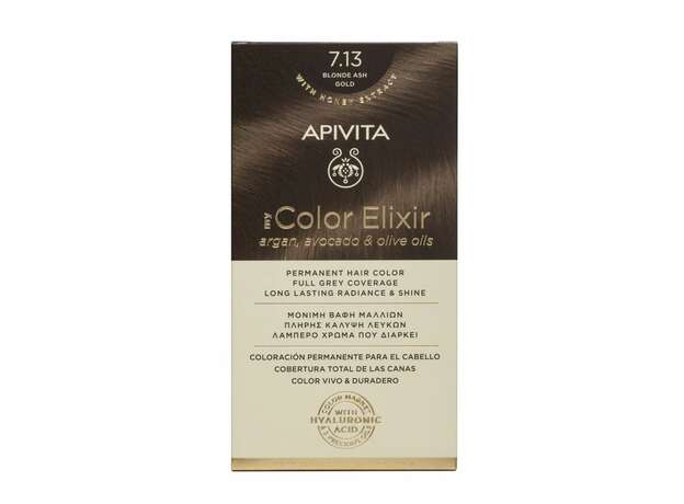 Apivita My Color Elixir Βαφή Μαλλιών 7.13 Ξανθό Σαντρέ Μελί 125ml