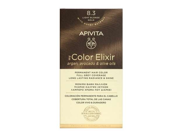 Apivita My Color Elixir Βαφή Μαλλιών 8.3 Απαλό Ξανθό 125ml