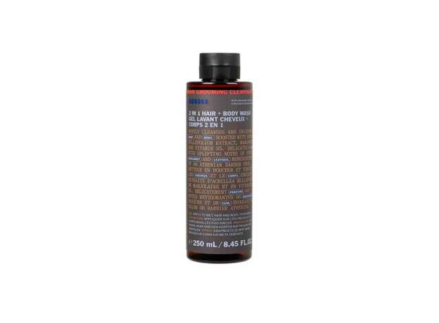 Korres ​Athenian Grooming Ανδρικό 2 σε 1 Σαμπουάν & Αφρόλουτρο 250ml