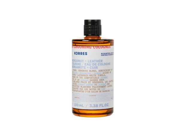 Korres ​Athenian Grooming Περγαμόντο & Δέρμα Eau de Cologne 100ml