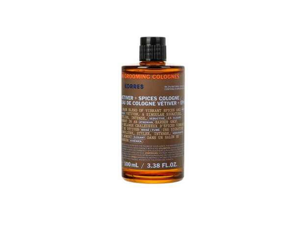 Korres ​Athenian Grooming Βέτιβερ & Μπαχαρικά Eau de Cologne 100ml