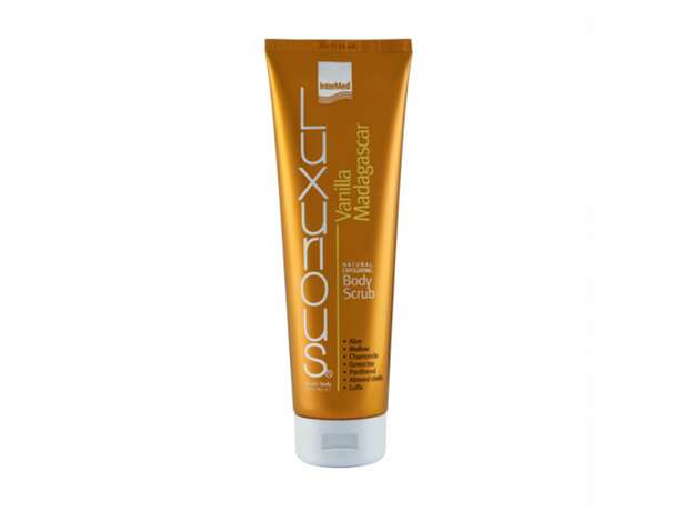 Intermed Luxurious Natural Exfoliating Body Scrub Vanilla Madagascar Απολεπιστικό Σώματος με Άρωμα Βανίλια, 280ml