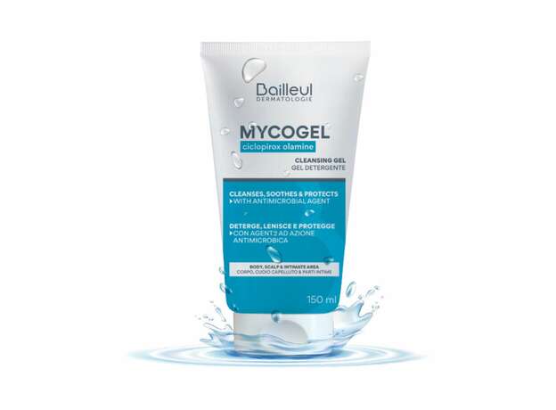 Bailleul Dermatologie Mycogel Cleansing Gel Καθαριστικό Ευαίσθητης Περιοχής, 150ml