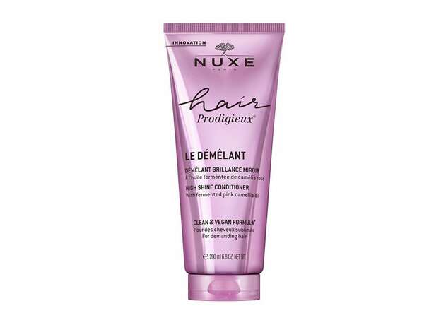 Nuxe Hair Prodigieux High Shine Conditioner Μαλακτική Κρέμα Λάμψης με Εκχύλισμα Ελαίου Ροζ Καμέλιας, 200ml