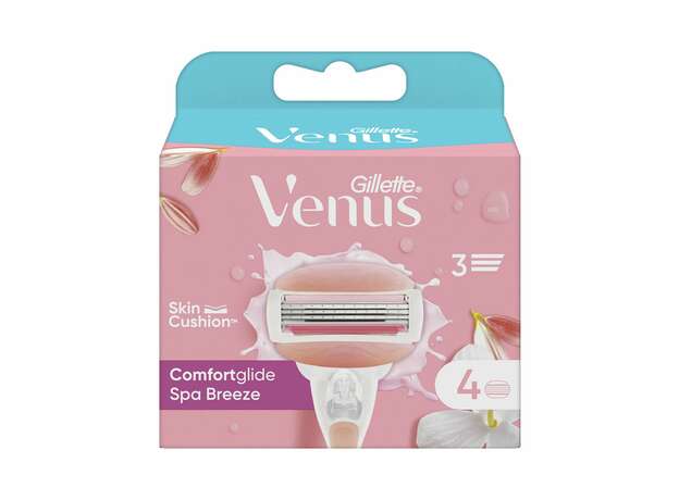 Gillette Venus Spa Breeze Ανταλλακτικά 1×4 τεμ