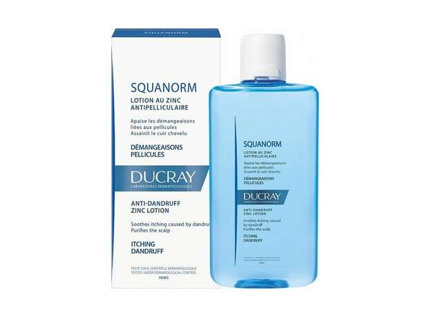 Ducray Squanorm Zinc Anti-Dandruff Lotion Κατά της Πιτυρίδας 200ml