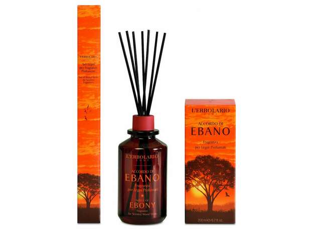 L'Erbolario Notes Of Ebony Αρωματικό Χώρου με Στικ 200ml