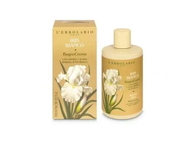 L' Erbolario Iris Bianco Bagno Ενυδατική Κρέμα Καθαρισμού 300ml