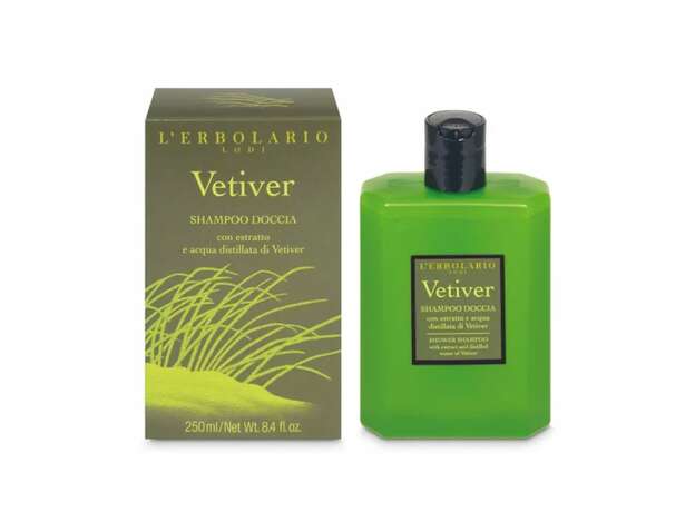 L' Erbolario Vetiver Shampoo Doccia Σαμπουάν Ντους Για Ανδρες 250ml