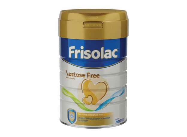 NOYNOY Frisolac Lactose Free Γάλα Ειδικής Διατροφής Ελεύθερο Λακτόζης από τη Γέννηση, 400g