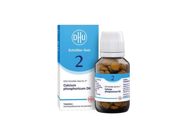 DHU Schüßler αριθμός 2 Αλάτι   Calcium phosphoricum D6 200 Δισκία