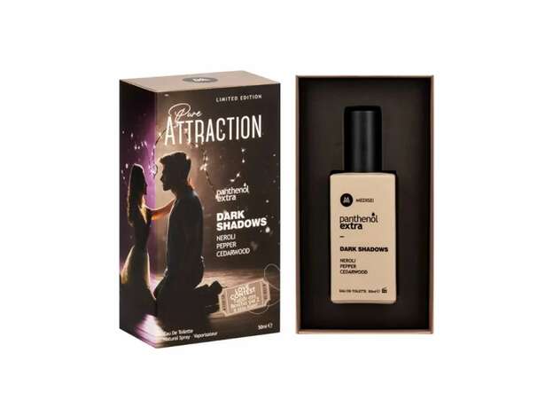 MEDISEI Panthenol Extra Pure Attraction Dark Shadows Ανδρικό Άρωμα [Limited Edition] 50ml