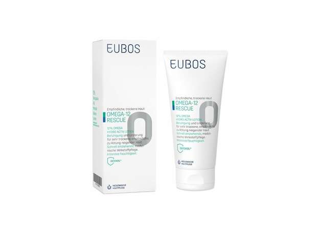 Eubos Omega-12 Rescue Ηρεμιστική και Καταπραϋντική Λοσιόν για τo Ξηρό και Ευαίσθητο Δέρμα, 200ml