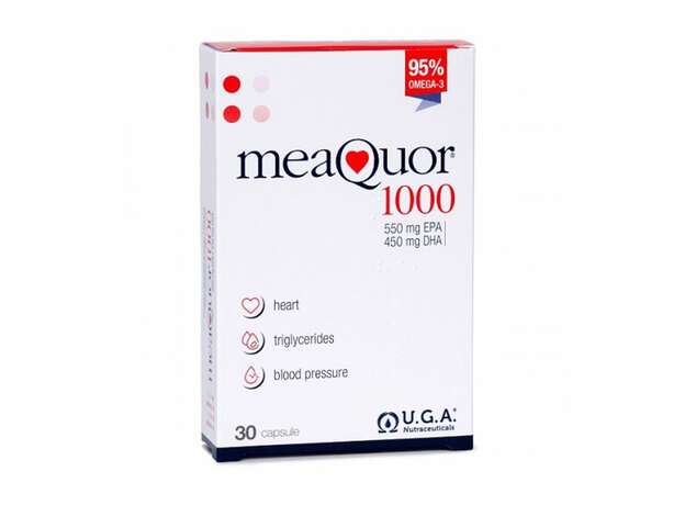 UGA MEAQUOR 1000 EPA 550mg & DHA 450mg  30softgels