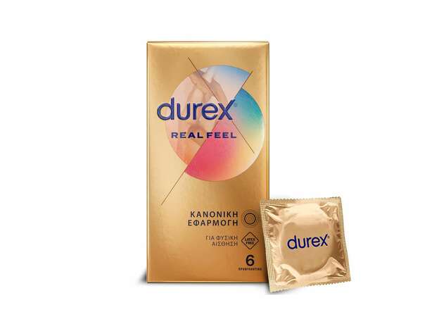 Durex Real Feel 6τμχ