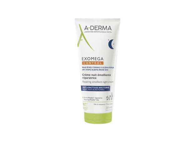 A-Derma Exomega Control Repairing Emollient Night Cream 200ml