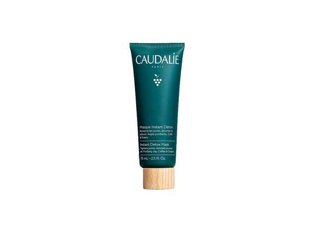 Caudalie Instant Detox Mask Μάσκα Αποτοξίνωσης με Ροζ Άργιλο, 75ml