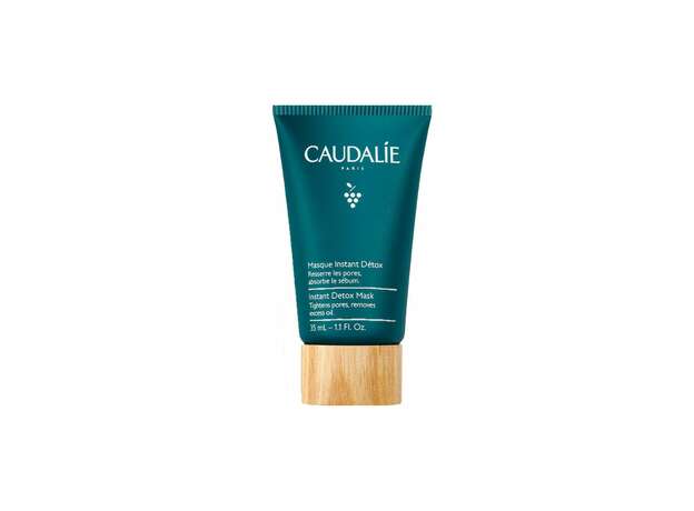 Caudalie Instant Detox Mask Μάσκα Αποτοξίνωσης με Ροζ Άργιλο, 35ml