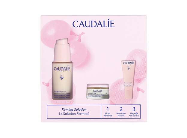 Caudalie Resveratrol–Lift Firming Spring Gift Set Instant Firming Serum 30ml & Firming Cashmere Cream 15ml - δώρο & Firming Eye Gel Cream 5ml - δώρο