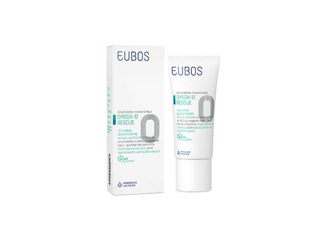 Eubos Omega-12 Rescue Face Cream Ενυδατική Κρέμα Προσώπου. με Ωμέγα Λιπαρά Οξέα 50 ml