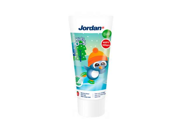 Jordan Kids Toothpaste Παιδικη Οδοντοκρεμα 1000ppm (0-5 Ετων) 50ml