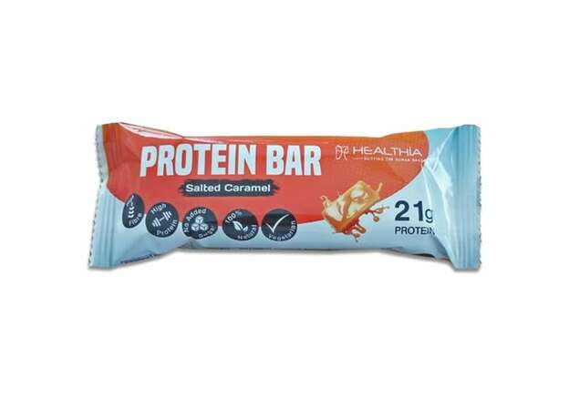 Healthia Protein Bar Μπάρα Πρωτεΐνης με Γεύση Salted Caramel, 60g