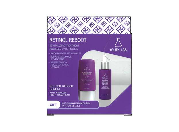 YOUTH LAB Retinol Reboot Serum + ΔΩΡΟ Retinol Reboot Day Cream spf30 40ml