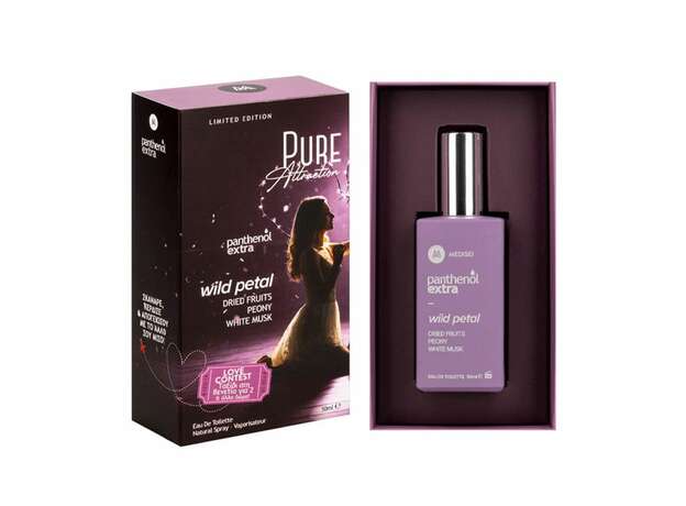 MEDISEI Panthenol Extra Pure Attraction Wild Petal Limited Edition Eau de Toilette, 50ml