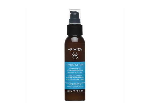 Apivita Hydration Moisturizing Leave In Conditioner Κρέμα Μαλλιών Ενυδάτωσης Χωρίς Ξέβγαλμα, 100ml