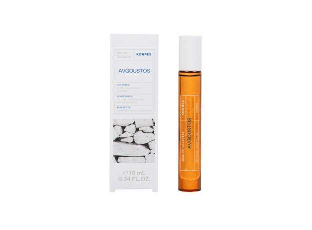 Korres Avgoustos Eau De Toilette Ανδρικό Άρωμα, 10ml