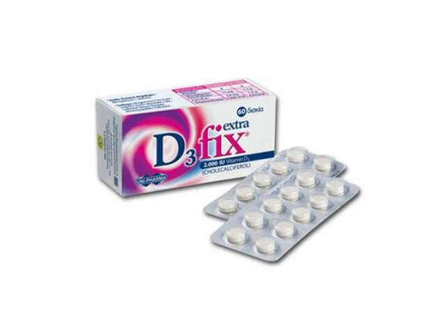 Uni-Pharma D3 Fix Extra 2000iu 60 Ταμπλέτες