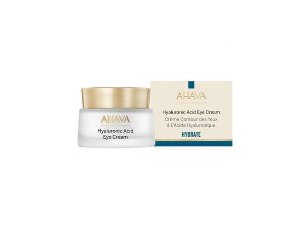 AHAVA Hyaluronic Acis Eye Cream, Κρέμα Ματιών με Βάση το Υαλουρονικό Οξύ - 15ml